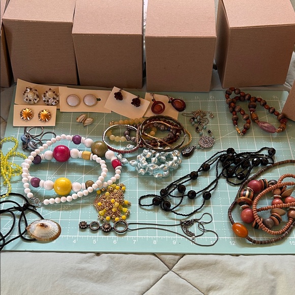 Jewelry - Mystery Jewelry bundle with Necklaces, Bracelet, and Earrings pick one